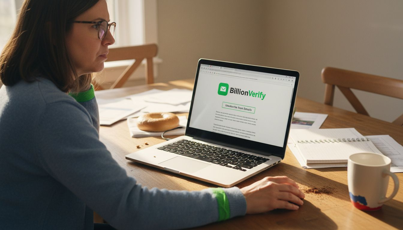 Pengguna berhenti berlangganan dari email marketing yang tidak diinginkan