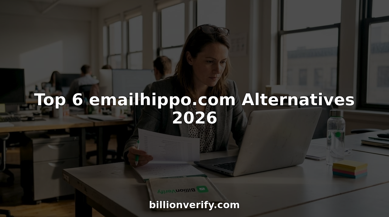 Cover Image for Top 6 emailhippo.com Alternatives 2026