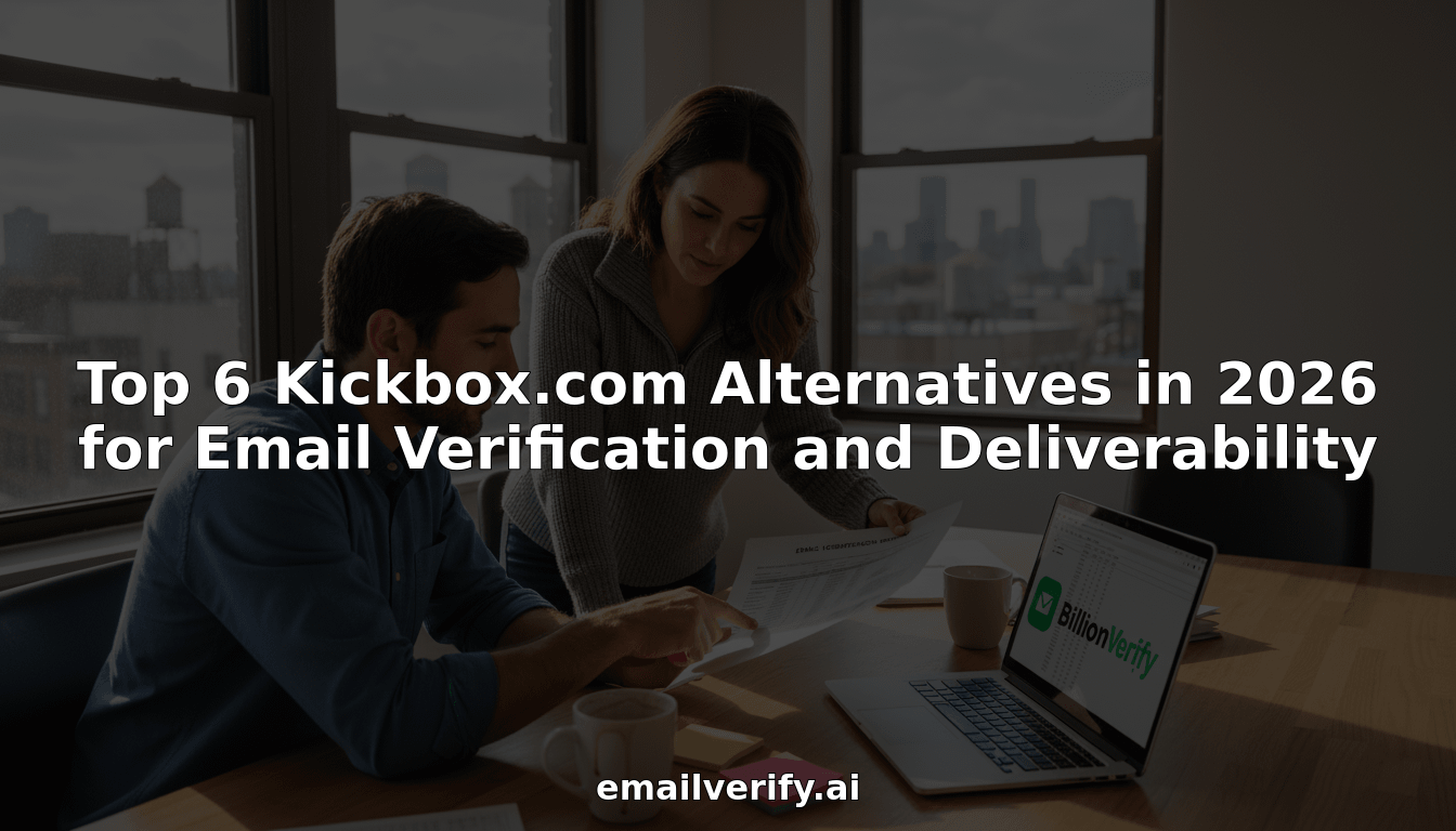 Cover Image for Top 6 Alternatif Kickbox.com di 2026 untuk Verifikasi Email dan Deliverability